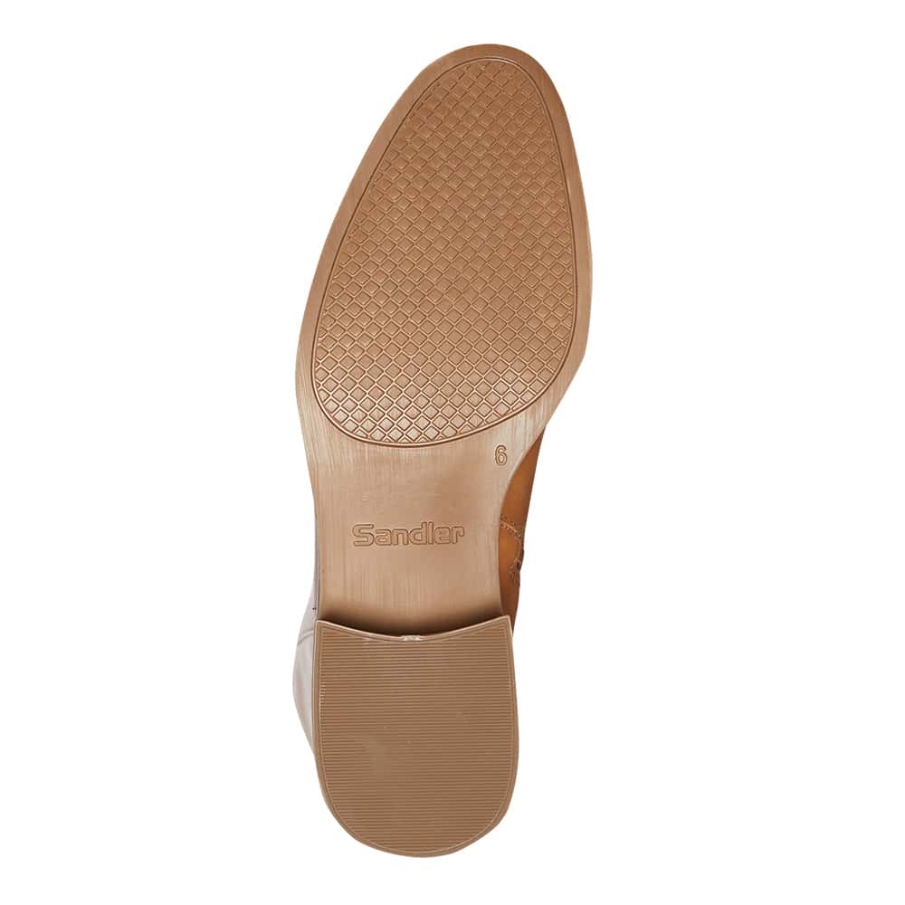 Jackpot Boot in Tan Leather