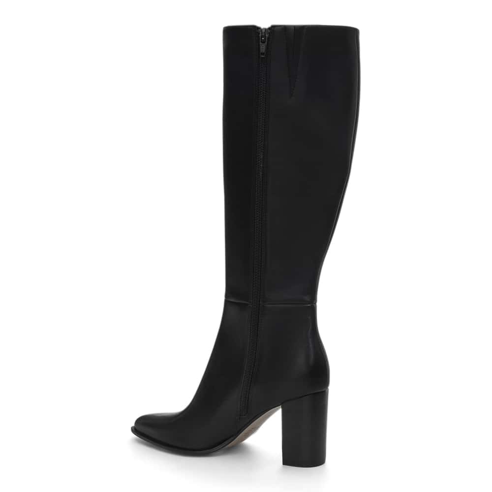 Jetset Boot in Black Leather