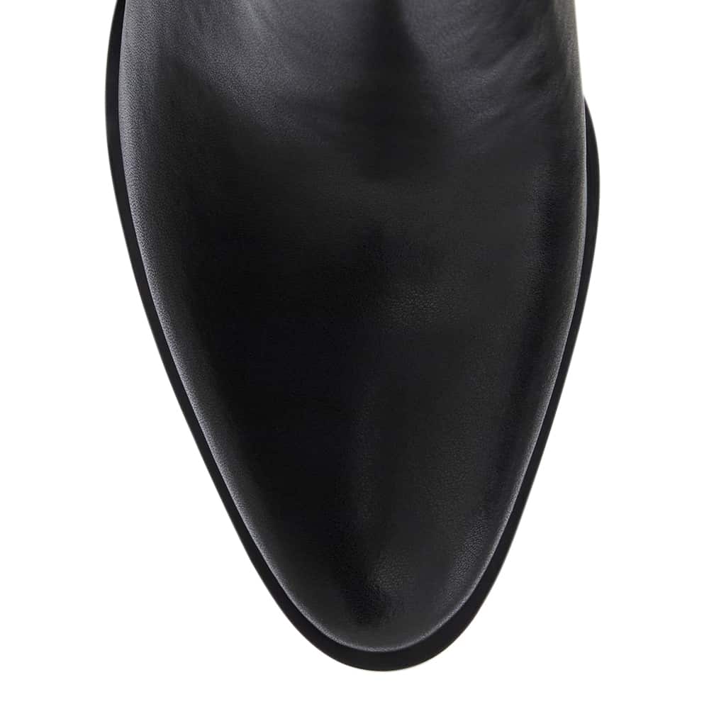Jetset Boot in Black Leather