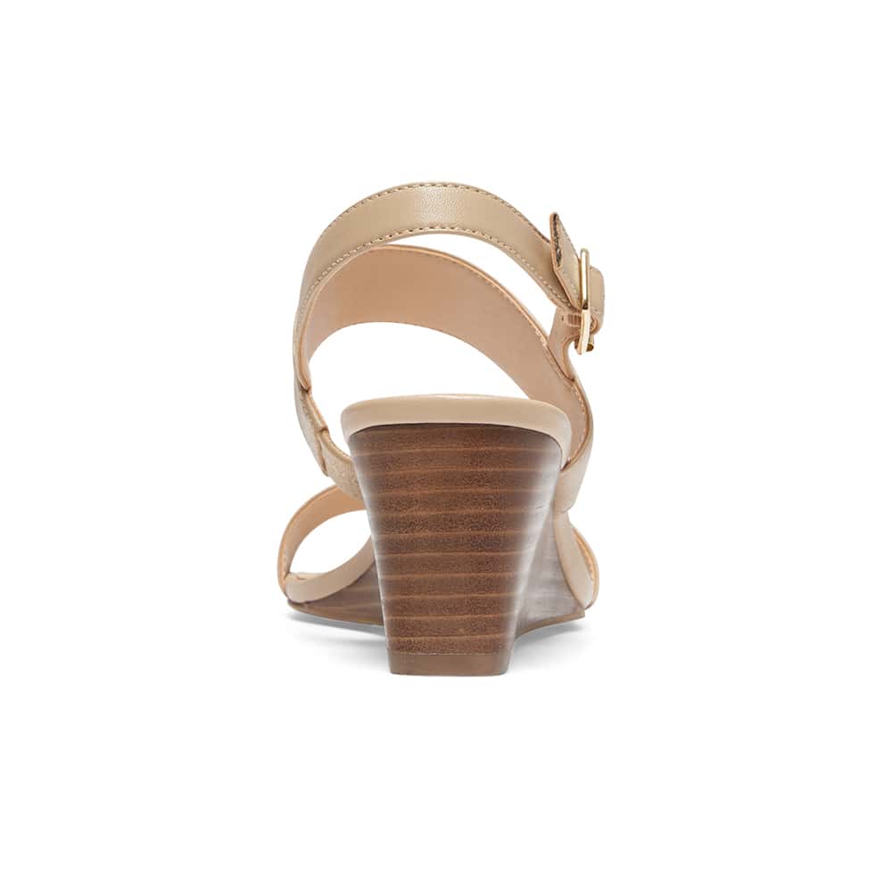 Jill Heel in Nude Leather