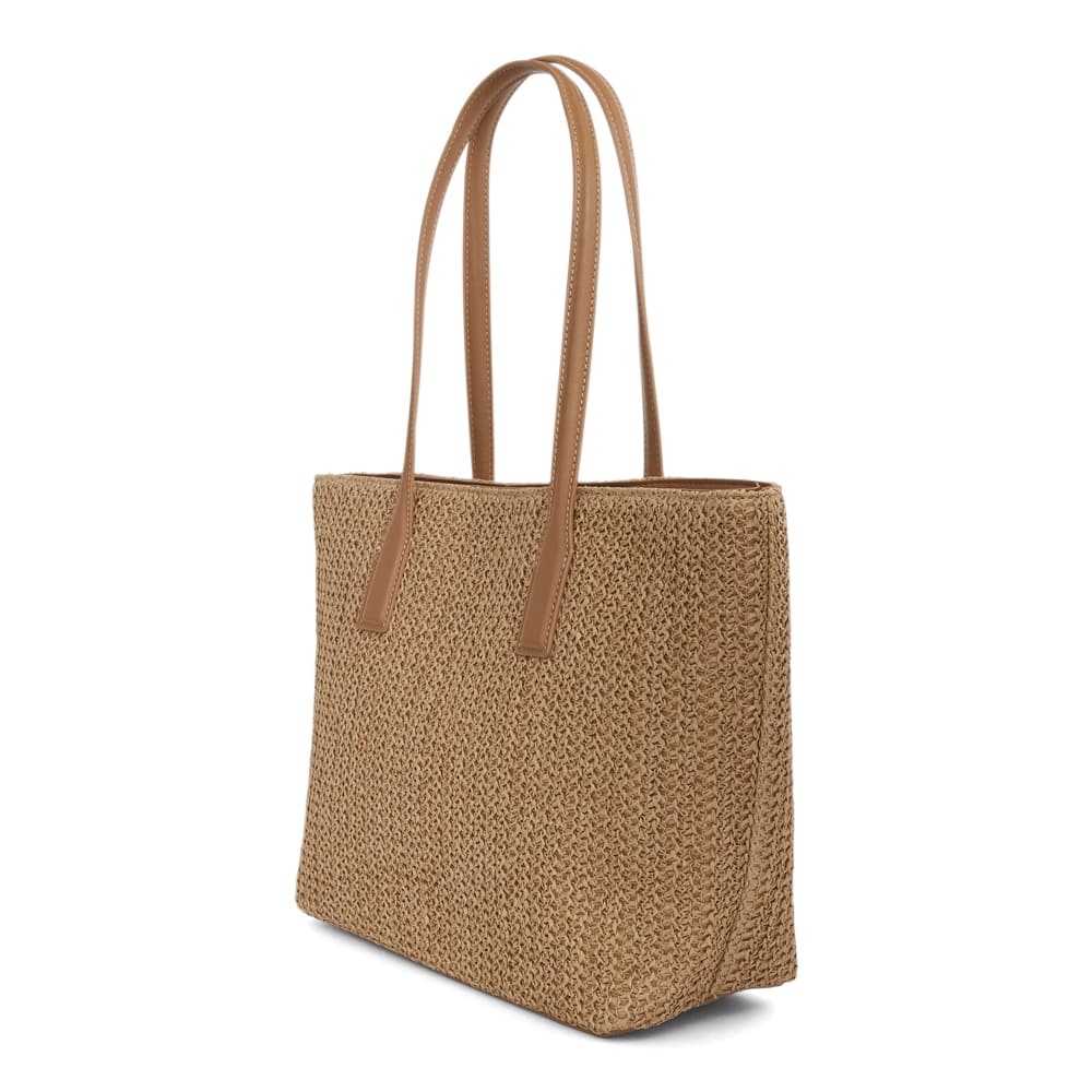 Joanna Tote in Neutral Raffia
