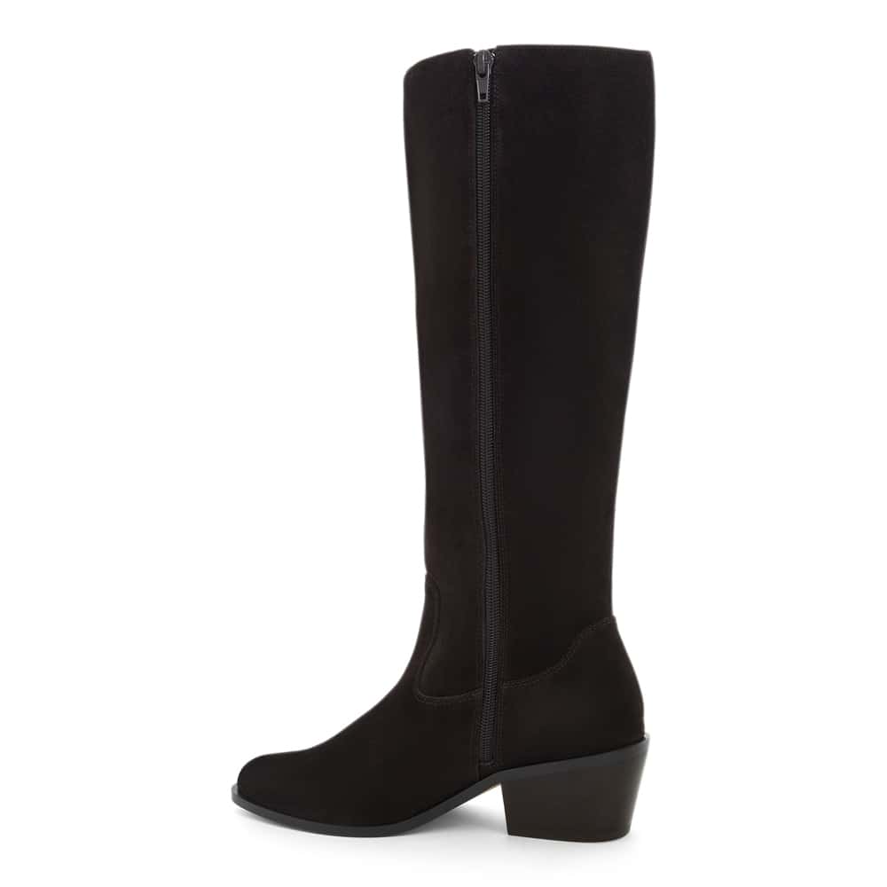 Justice Boot in Chocolate  Suede