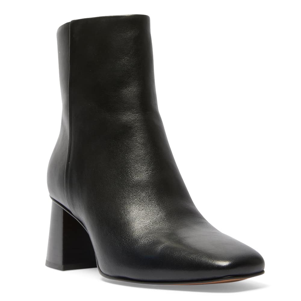Kade Boot in Black Leather