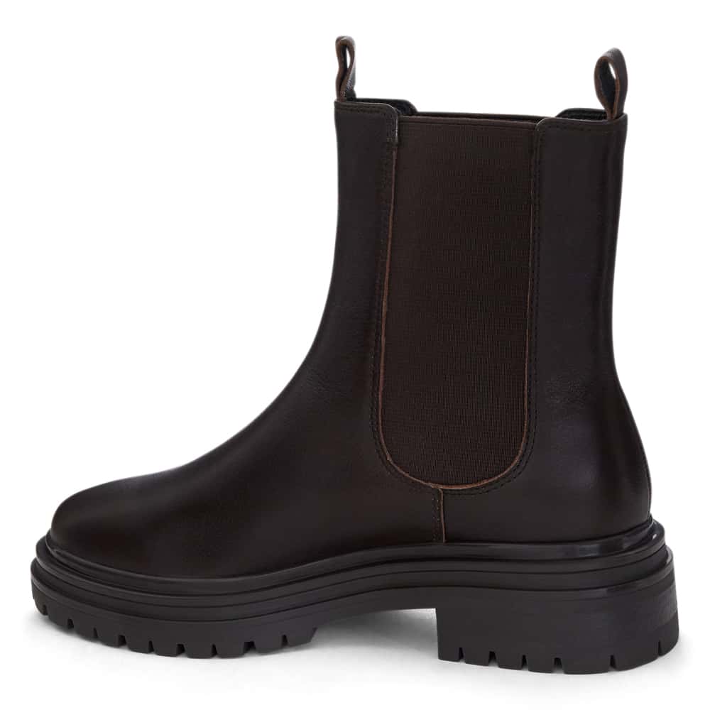 Kansas Boot in Chocolate  Leather