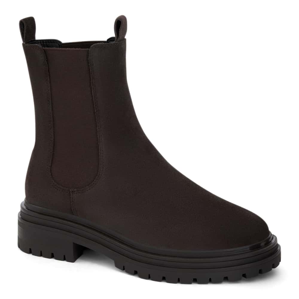 Kansas Boot in Chocolate  Suede