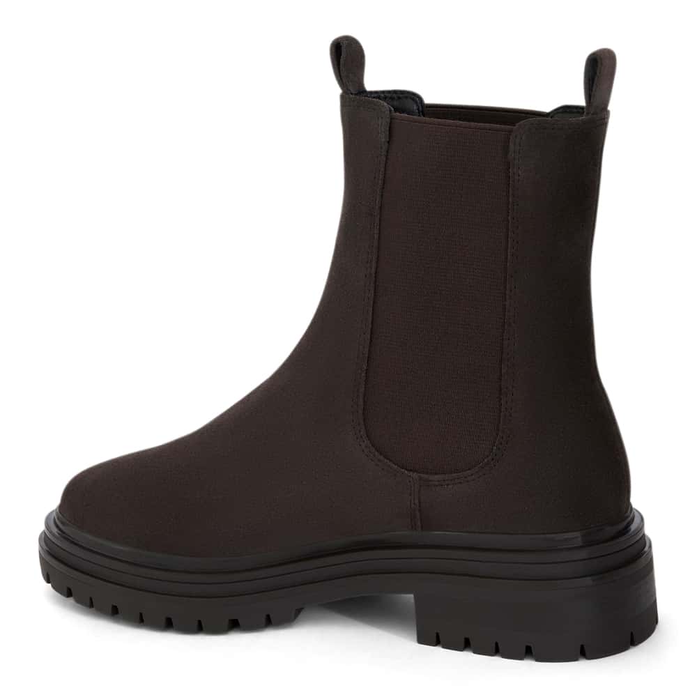 Kansas Boot in Chocolate  Suede
