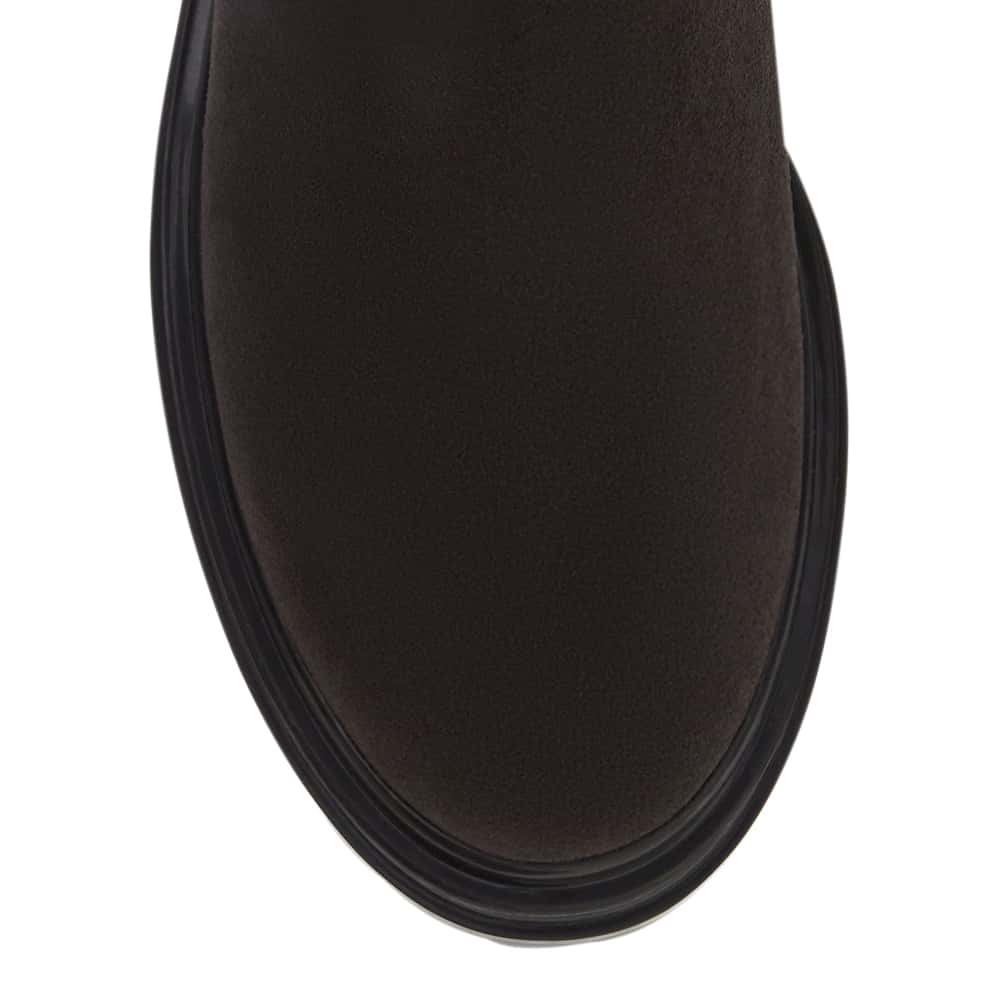 Kansas Boot in Chocolate  Suede