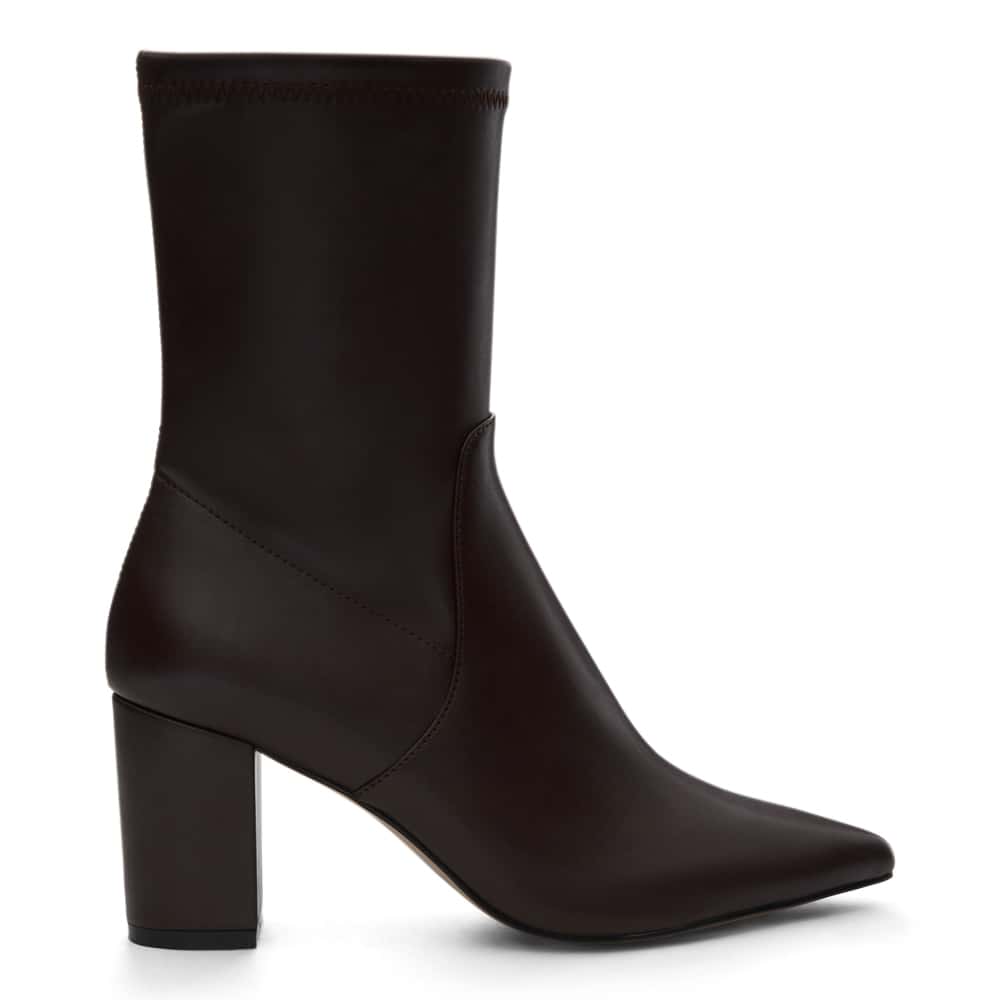 Karly Boot in Chocolate Stretch