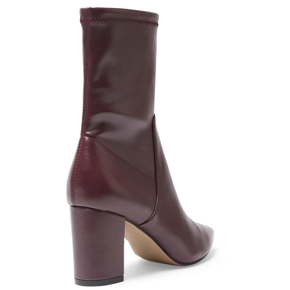 Karly Boot in Wine