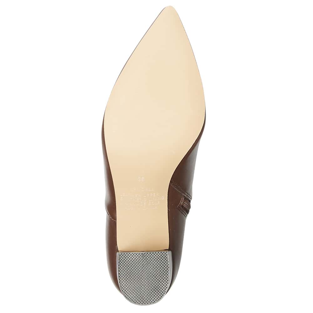 Kendall Boot in Chocolate Stretch