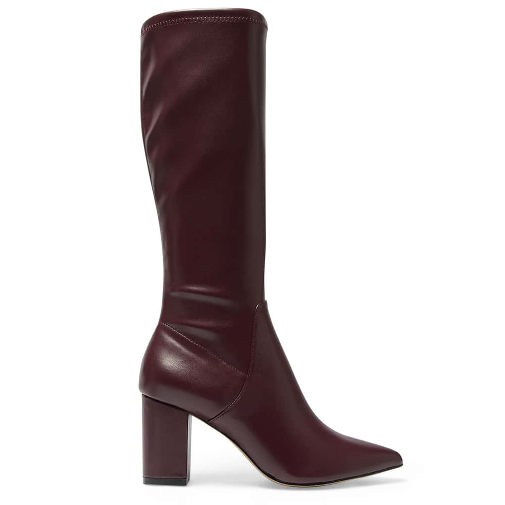 Kendall Boot in Wine