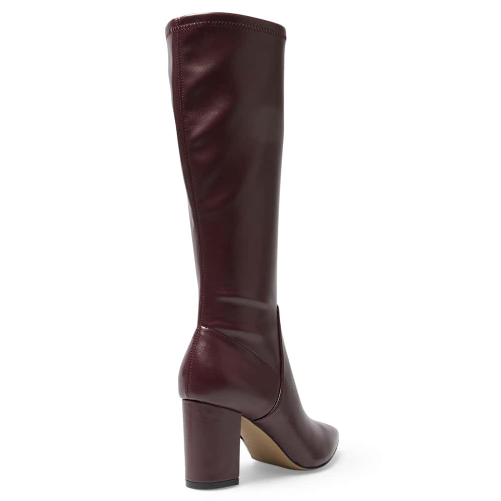 Kendall Boot in Wine