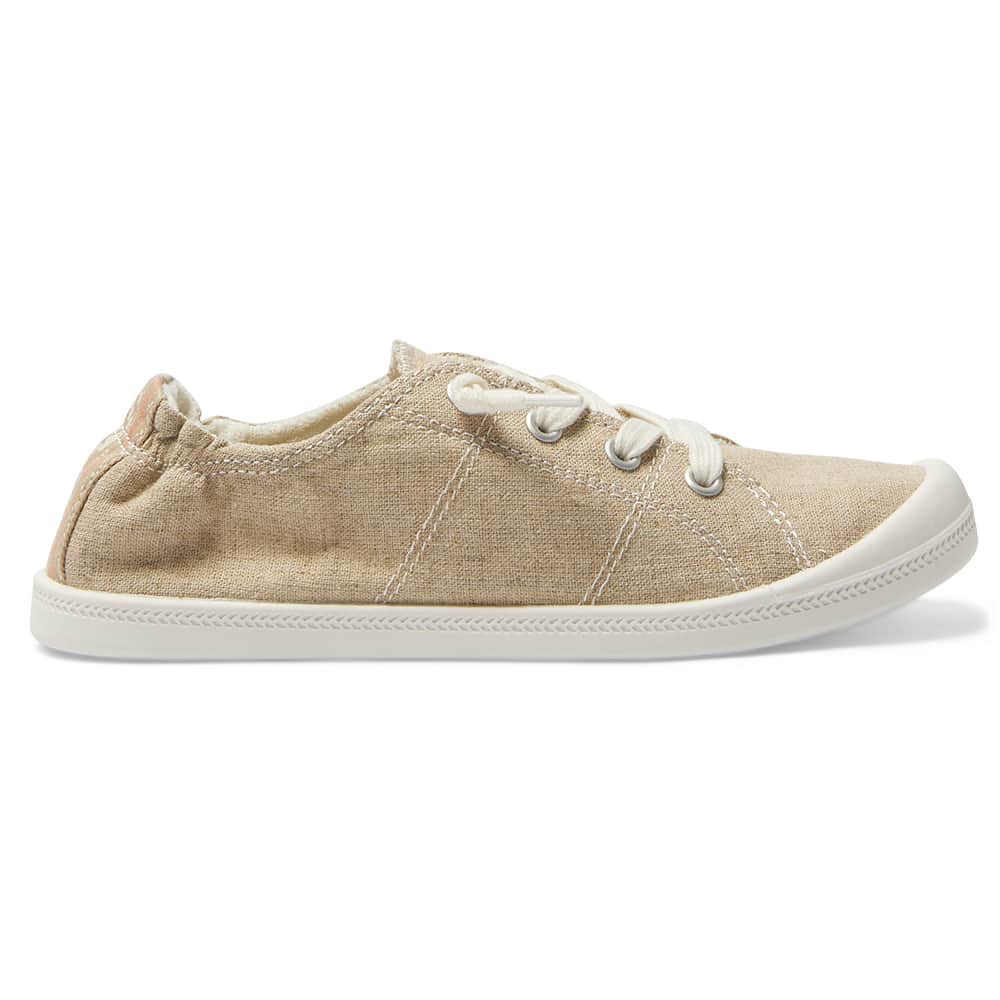 Link Sneaker in Natural Fabric