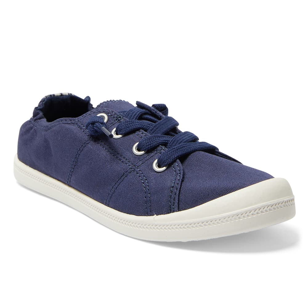 Link Sneaker in Navy Fabric