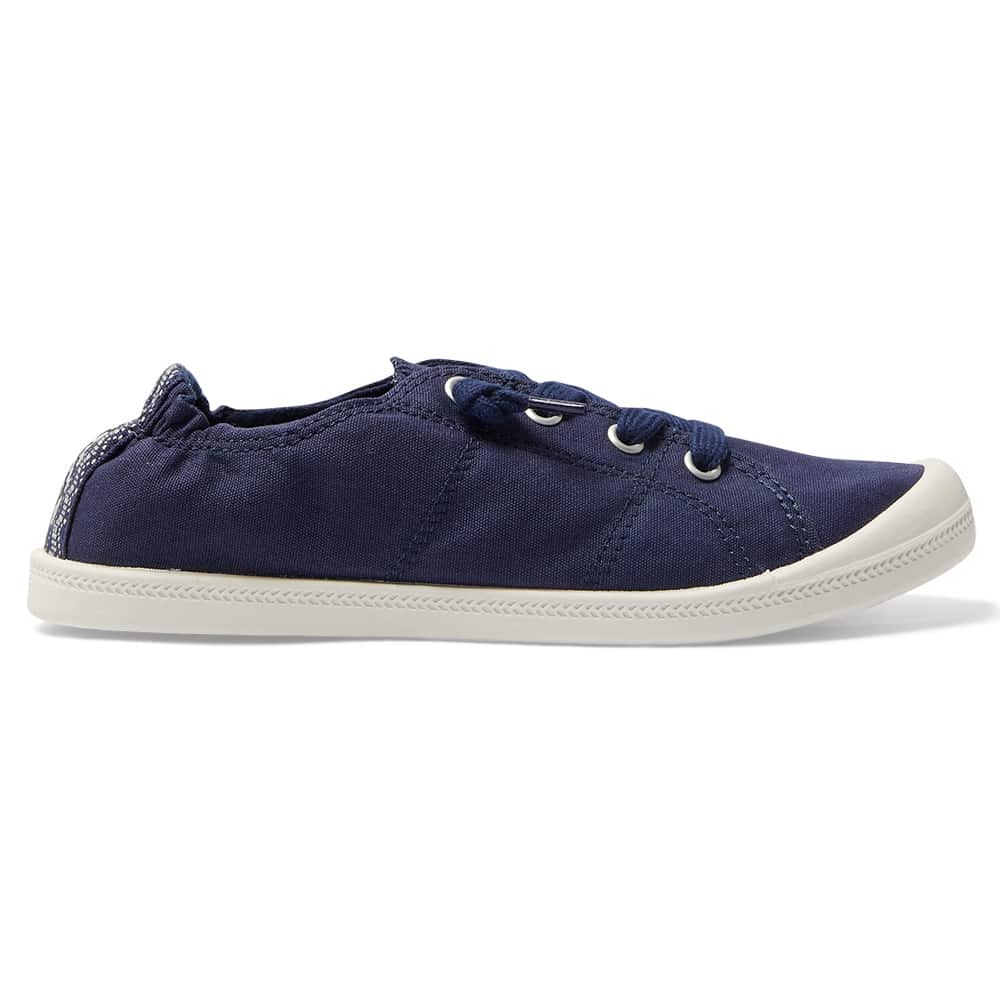 Link Sneaker in Navy Fabric