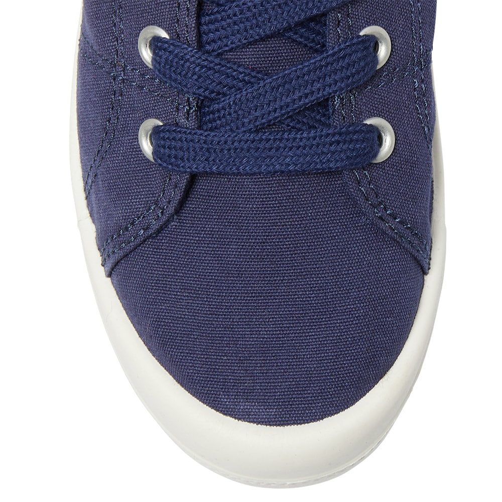 Link Sneaker in Navy Fabric