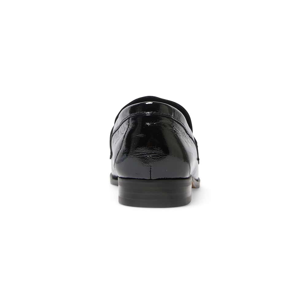 Mabel Loafer in Black Patent