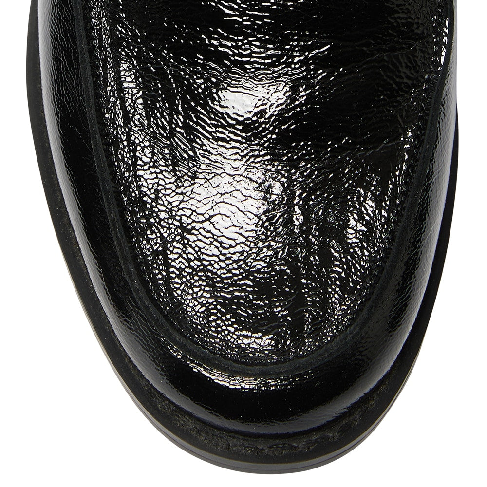 Mabel Loafer in Black Patent