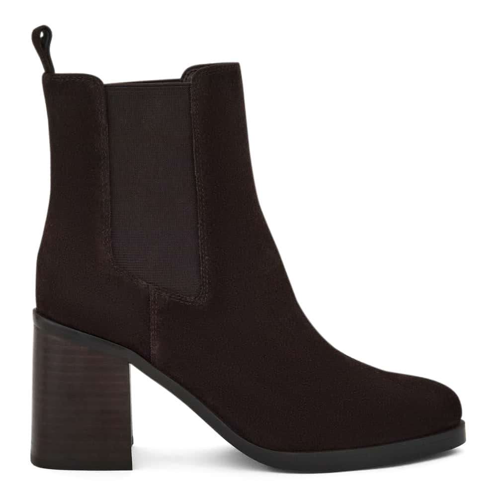 Maddie Boot in Chocolate  Leather