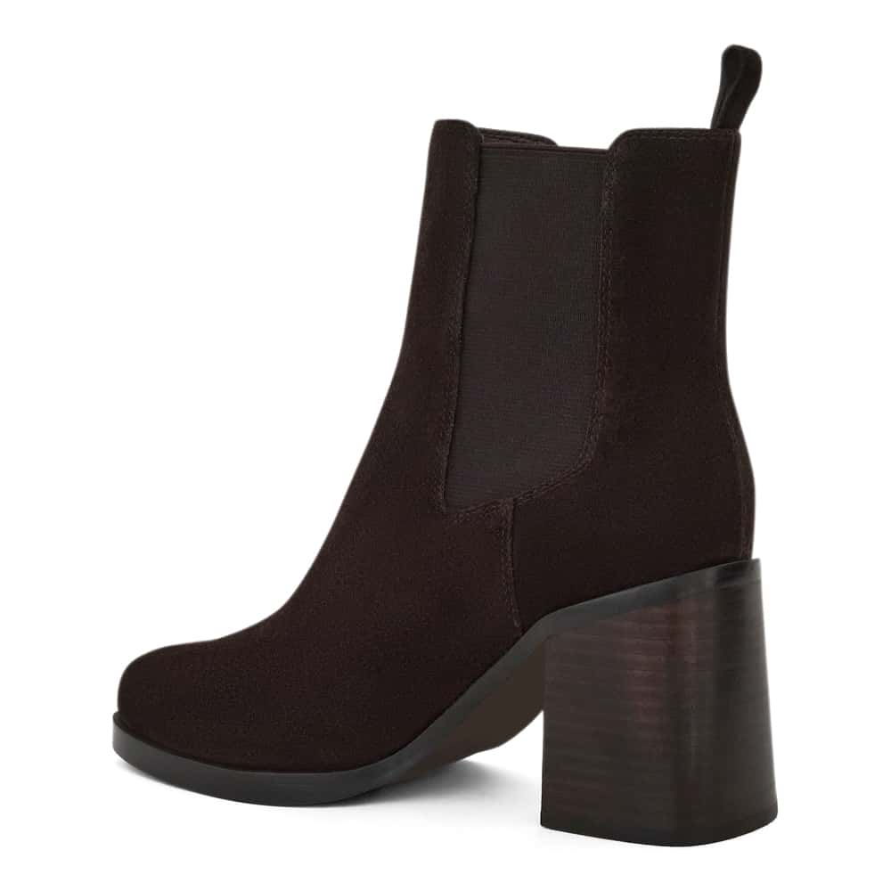Maddie Boot in Chocolate  Leather