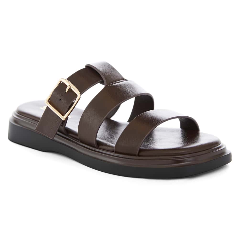 Maggie Slide in Chocolate Smooth