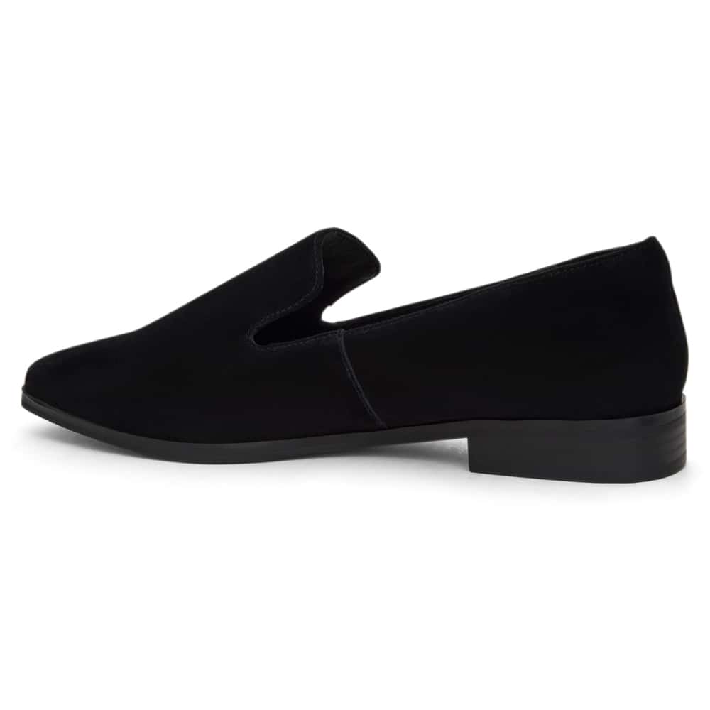 Manor Loafer in Black Suede