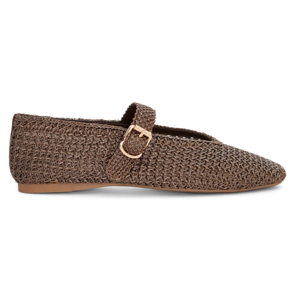 Maze Ballet Flat in Bronze