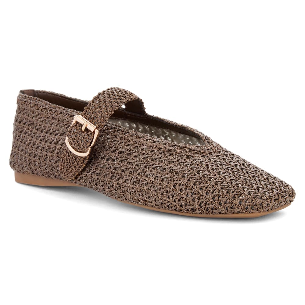 Maze Ballet Flat in Bronze
