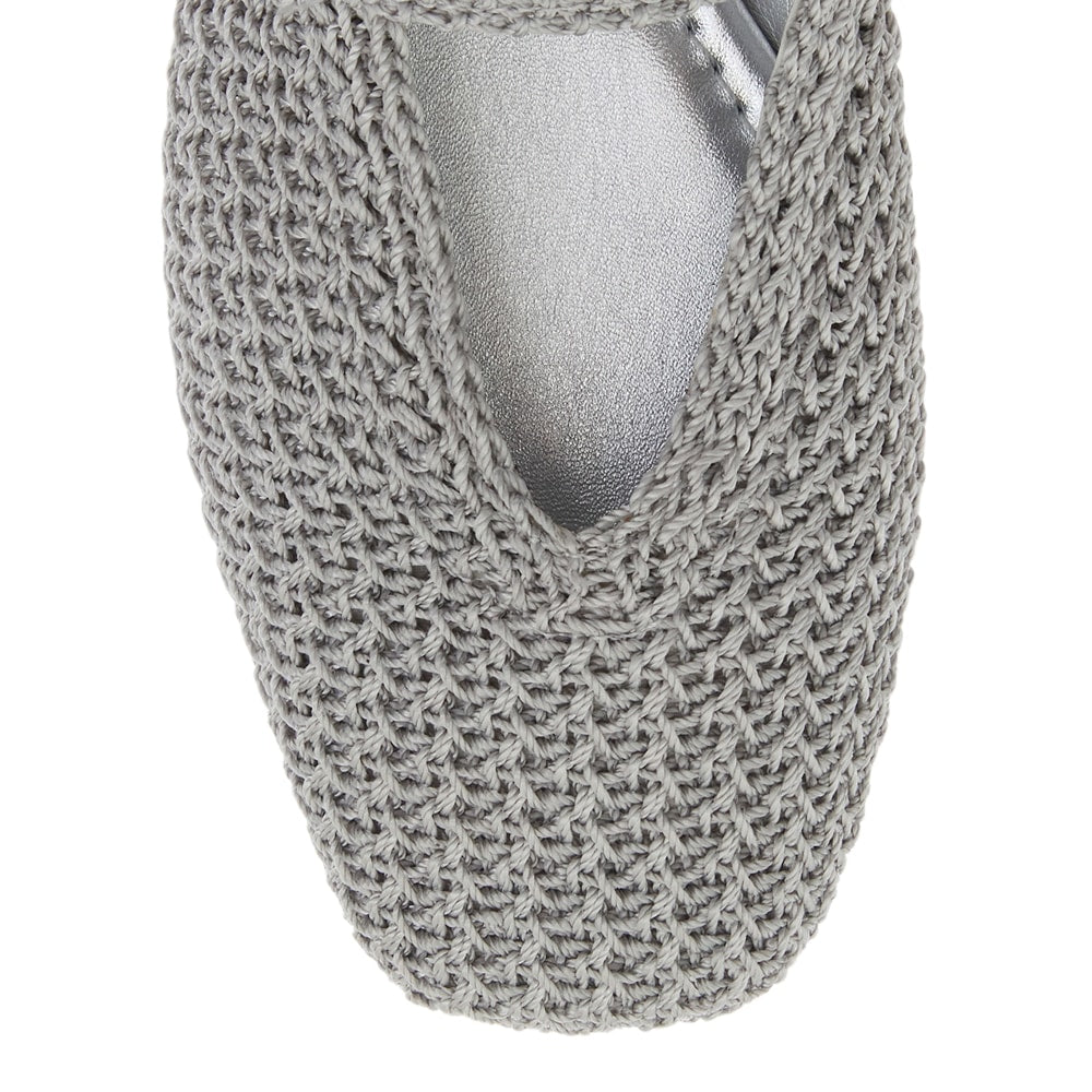 Maze Ballet Flat in Grey