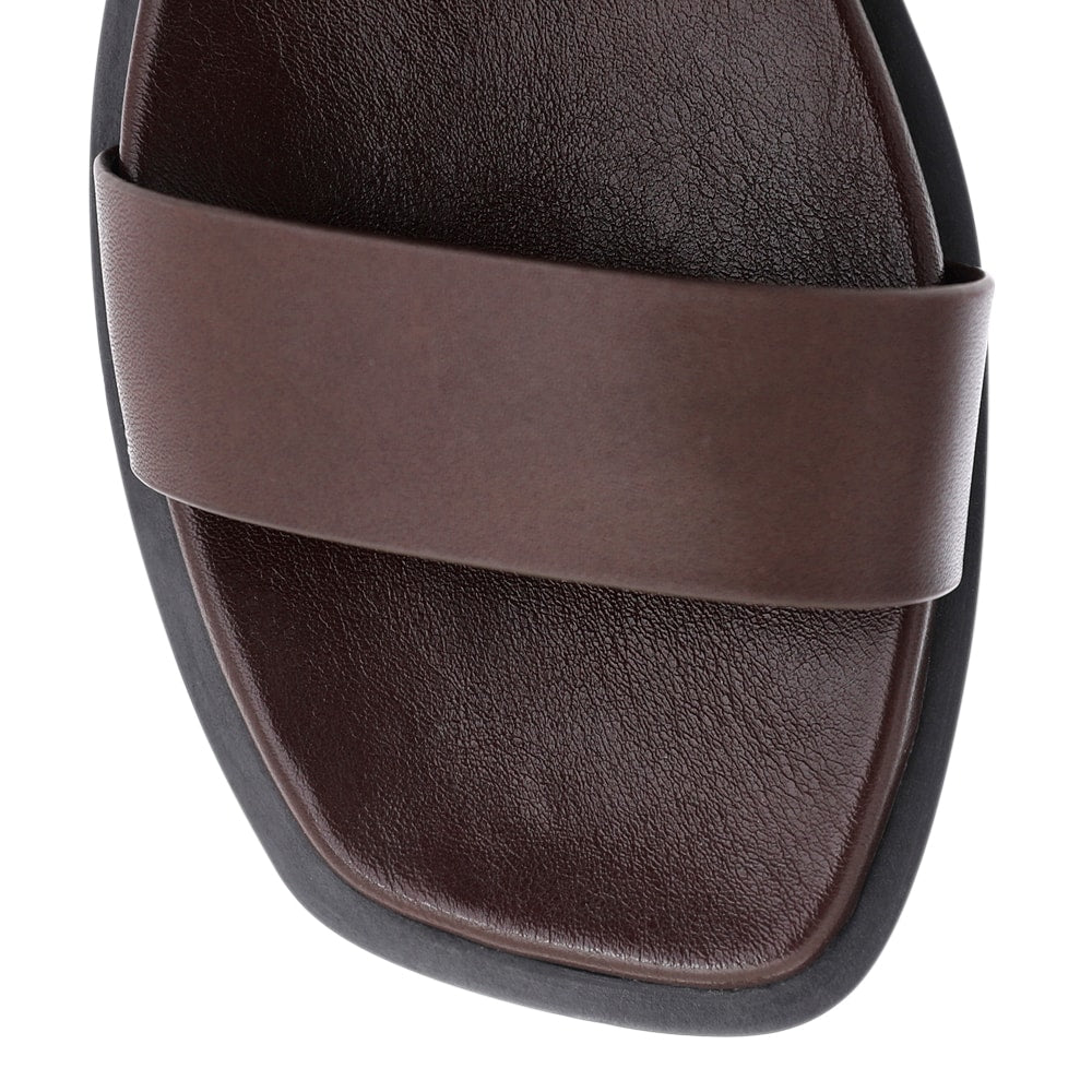 Meadow Sandal in Chocolate  Leather