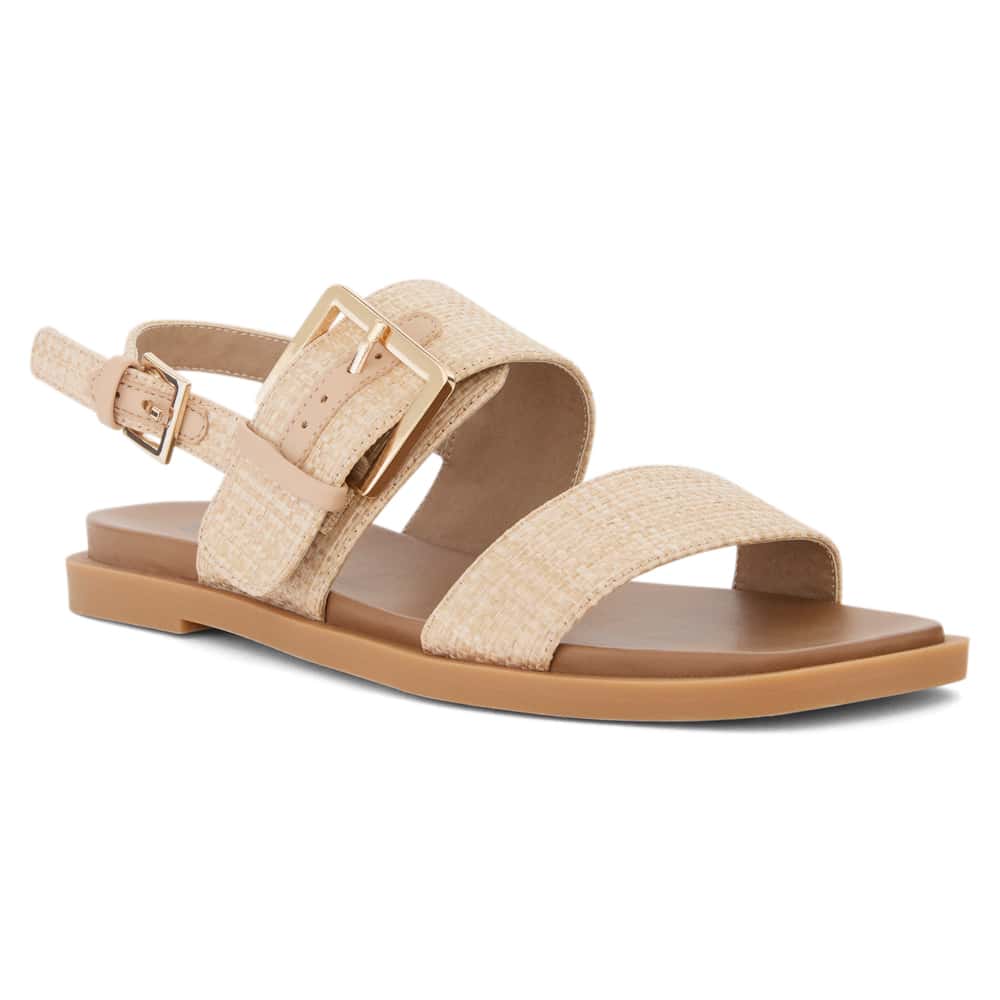 Meadow Sandal in Natural Raffia Raffia
