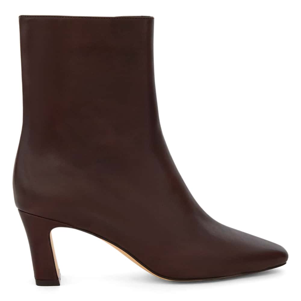 Mila Boot in Chocolate  Leather