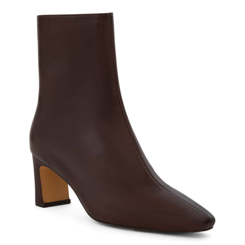 Mila Boot in Chocolate  Leather
