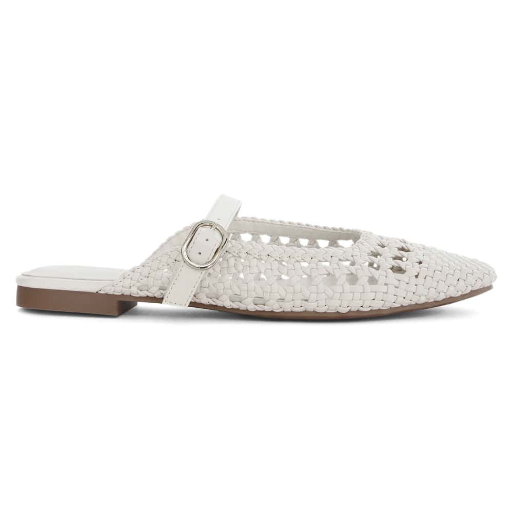 Mirabel Ballet Flat in Bone Weave