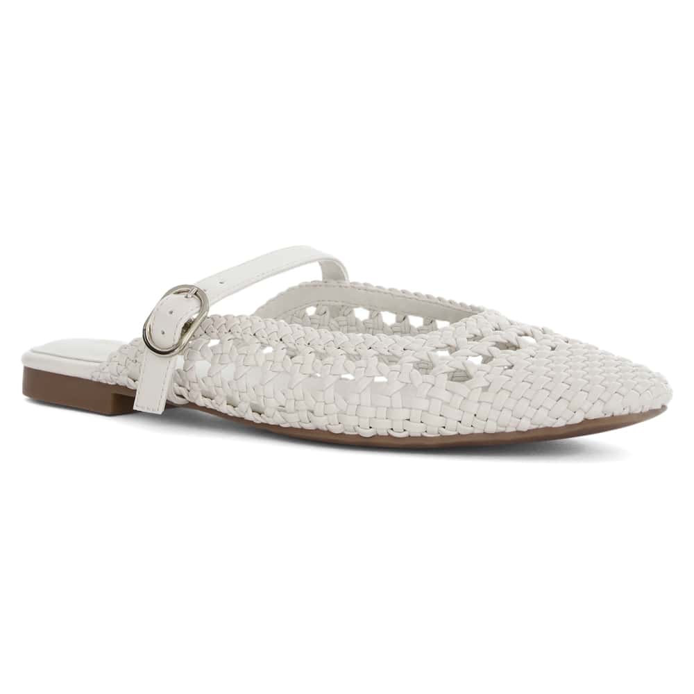 Mirabel Ballet Flat in Bone Weave