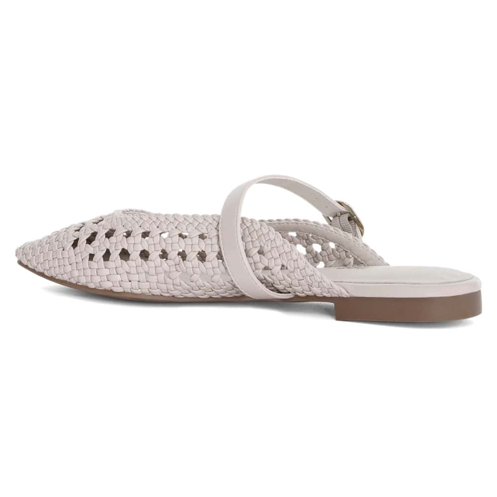 Mirabel Ballet Flat in Off White