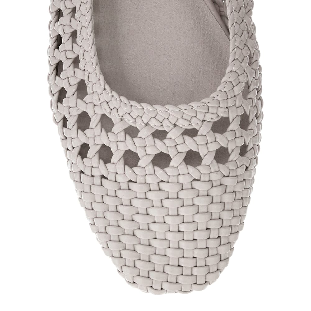 Mirabel Ballet Flat in Off White
