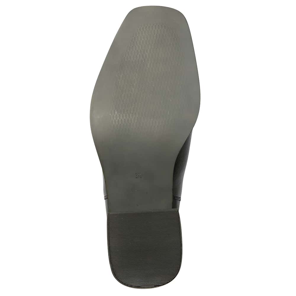 Munich Boot in Black Leather
