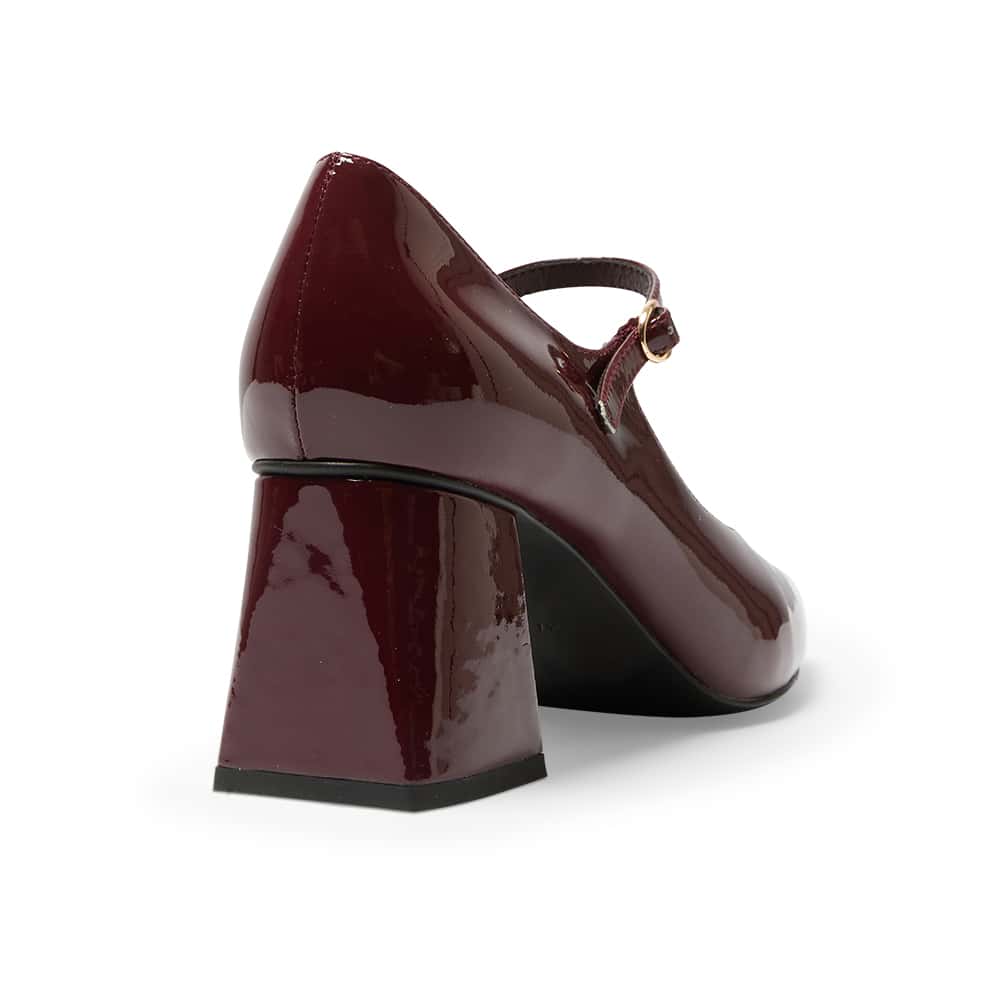 Nancy Heel in Wine Patent
