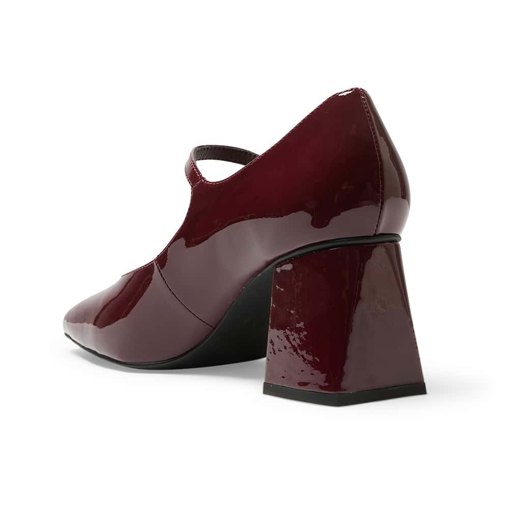 Nancy Heel in Wine Patent