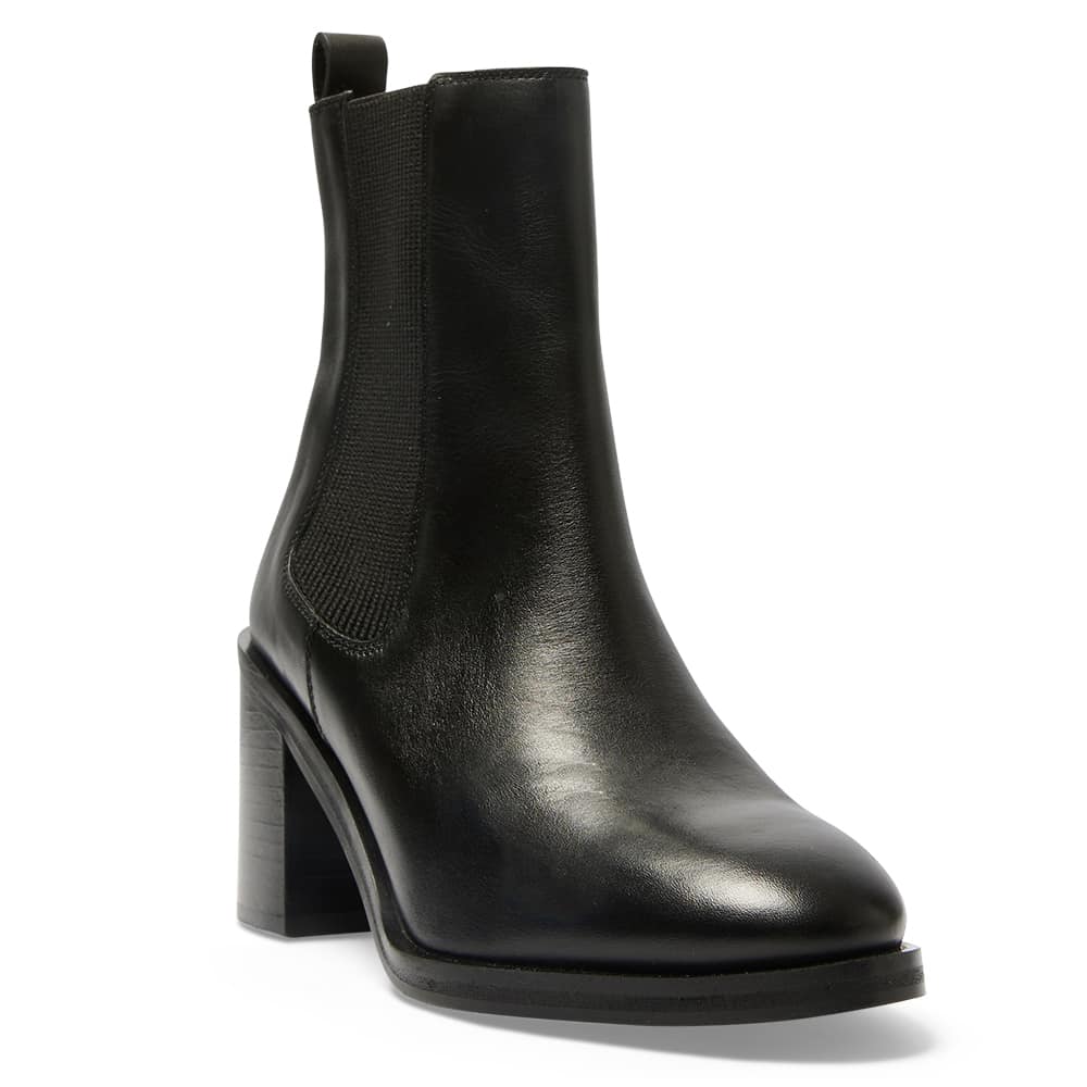 Nelson Boot in Black Leather