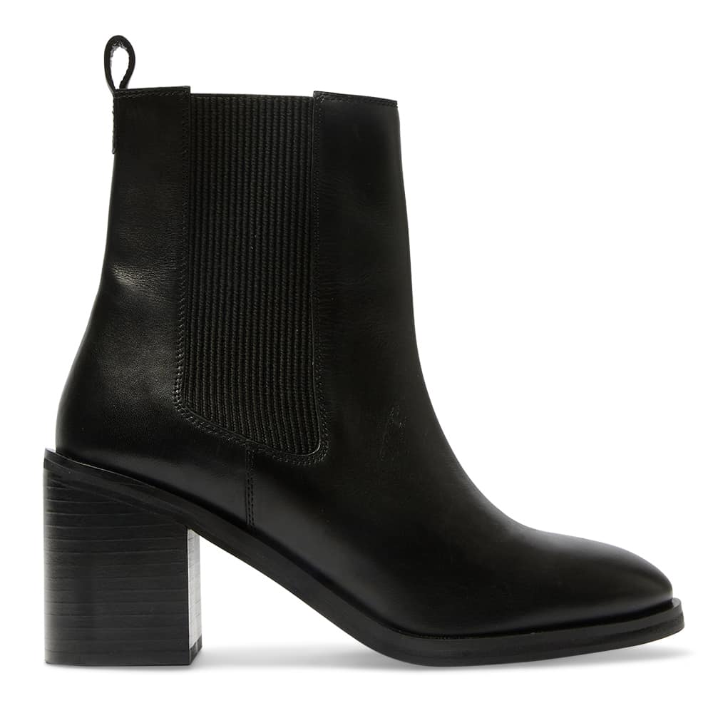 Nelson Boot in Black Leather
