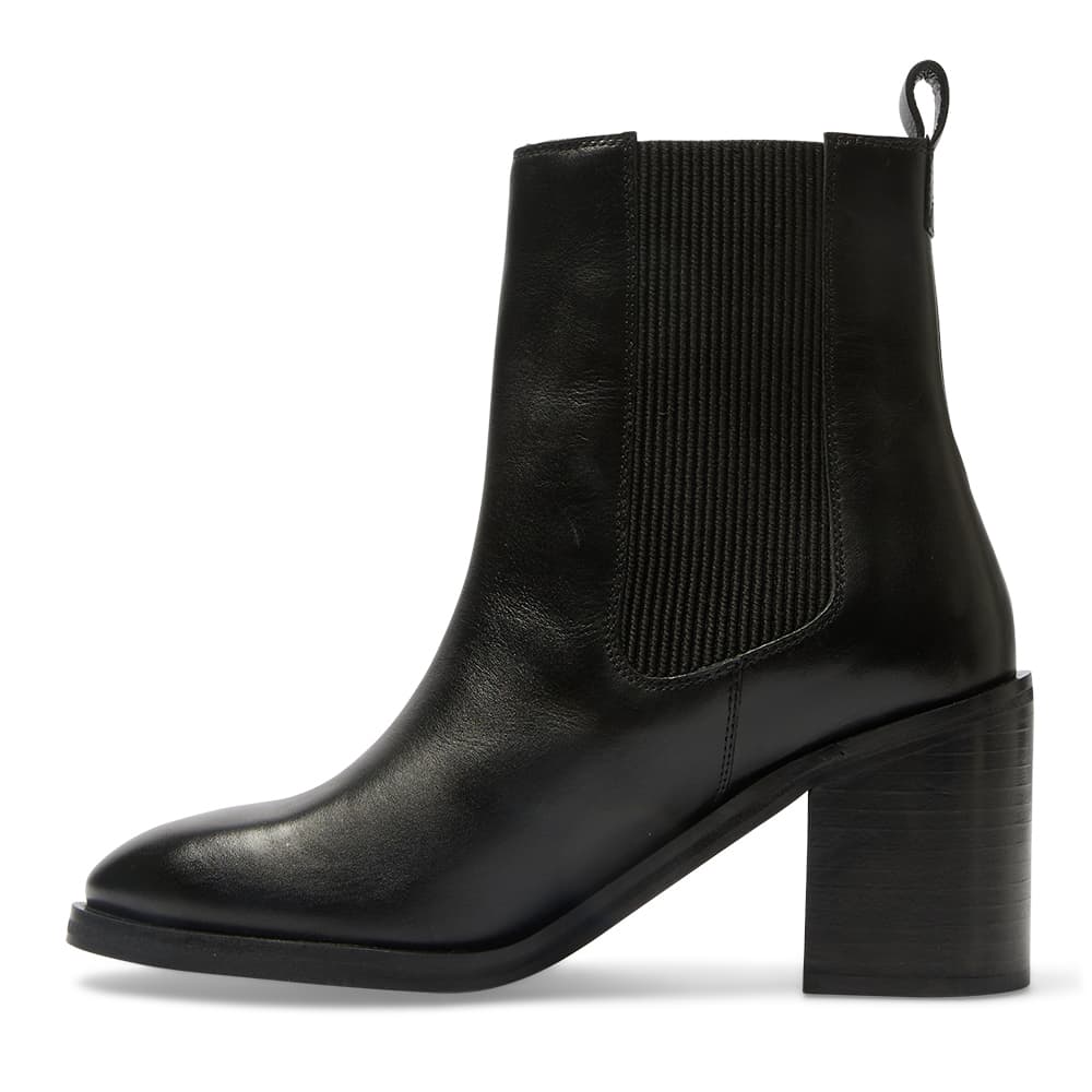 Nelson Boot in Black Leather