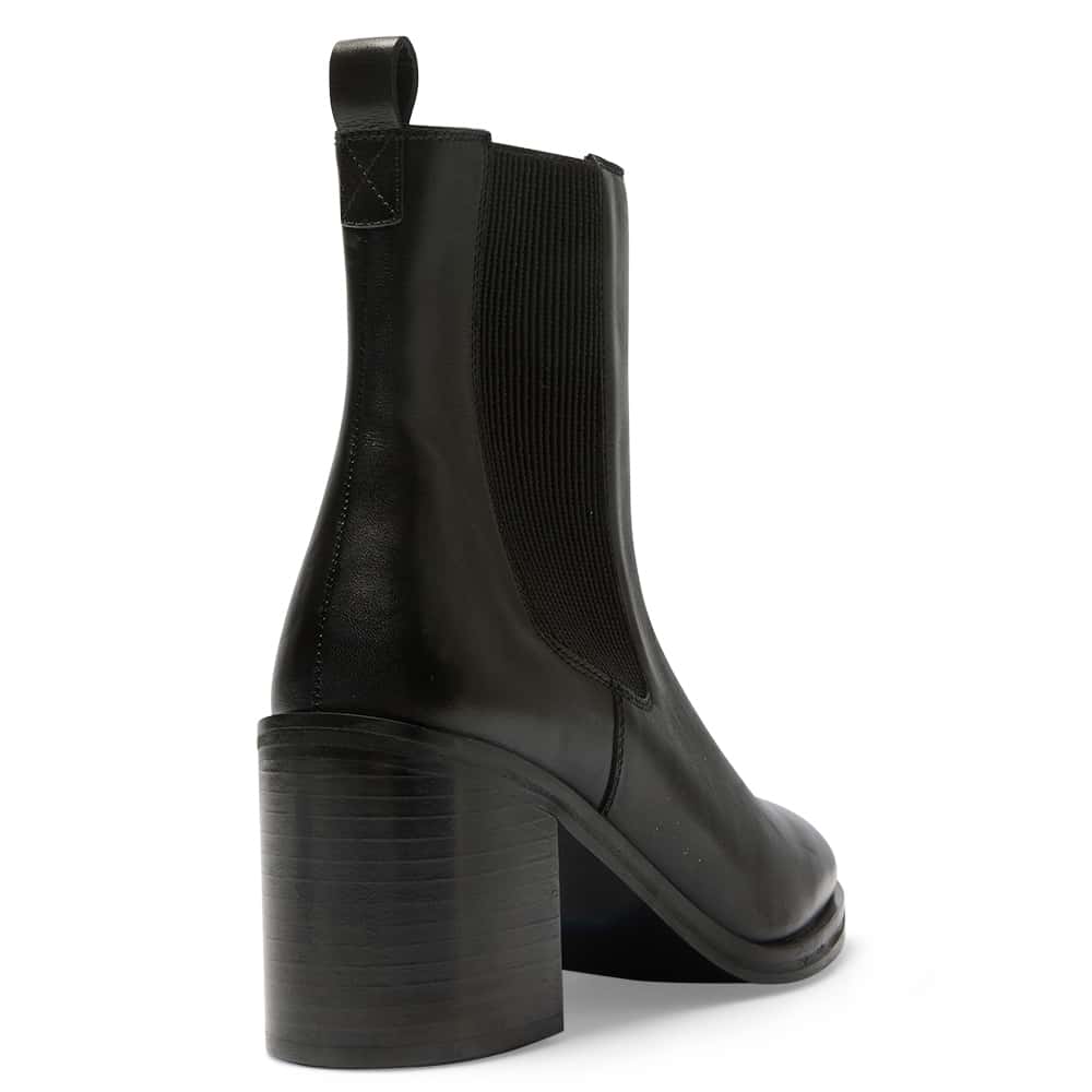 Nelson Boot in Black Leather