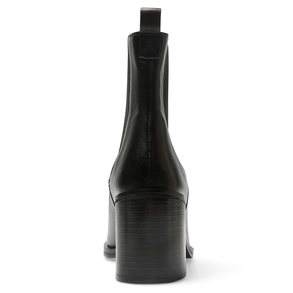 Nelson Boot in Black Leather
