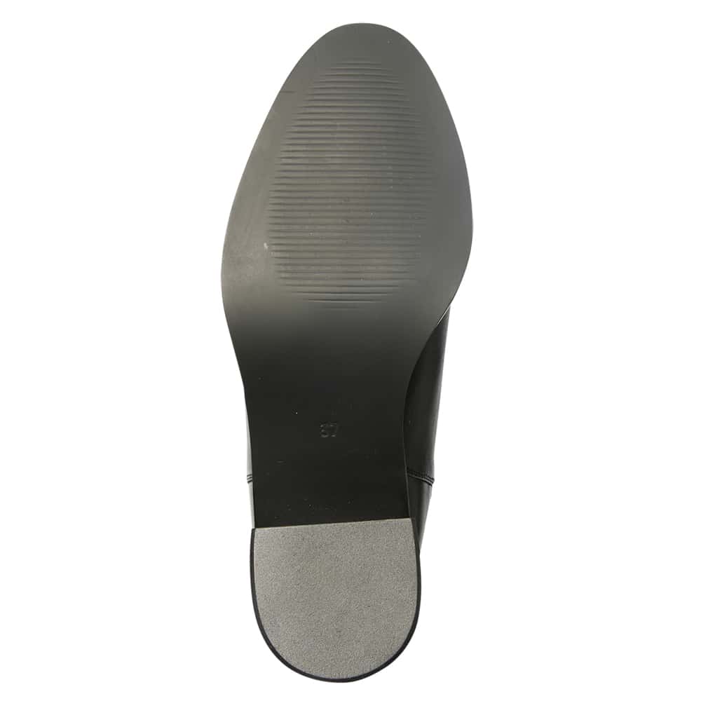 Nelson Boot in Black Leather