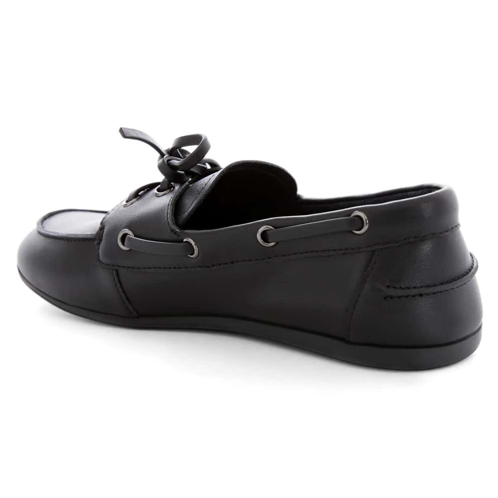Ohio Loafer in Black Leather