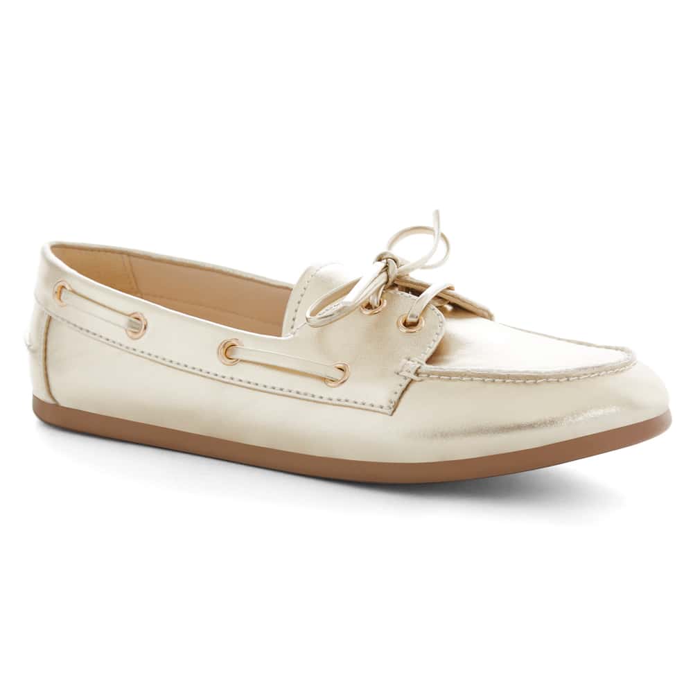 Ohio Loafer in Soft Gold Leather