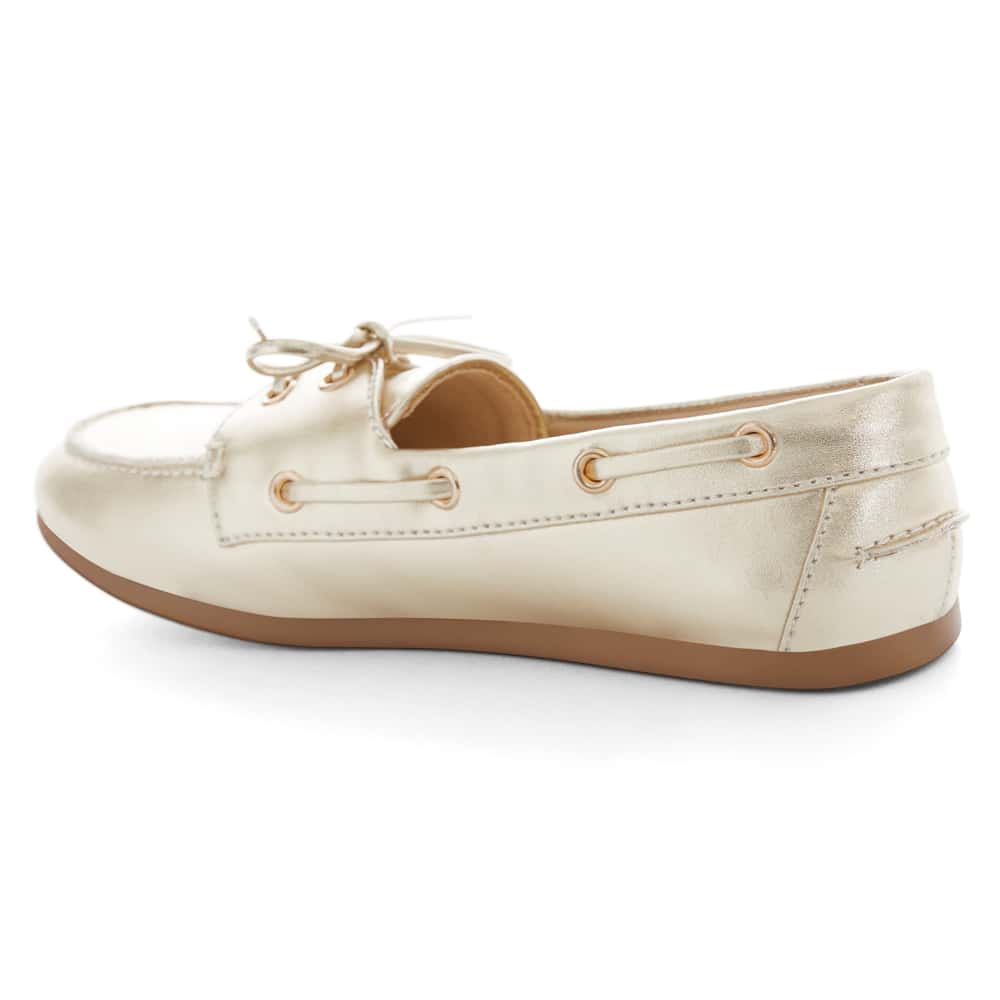 Ohio Loafer in Soft Gold Leather