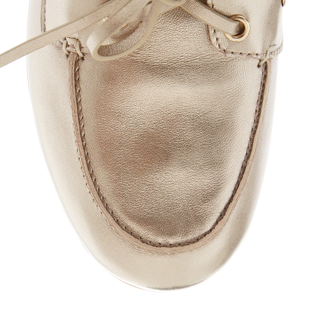 Ohio Loafer in Soft Gold Leather